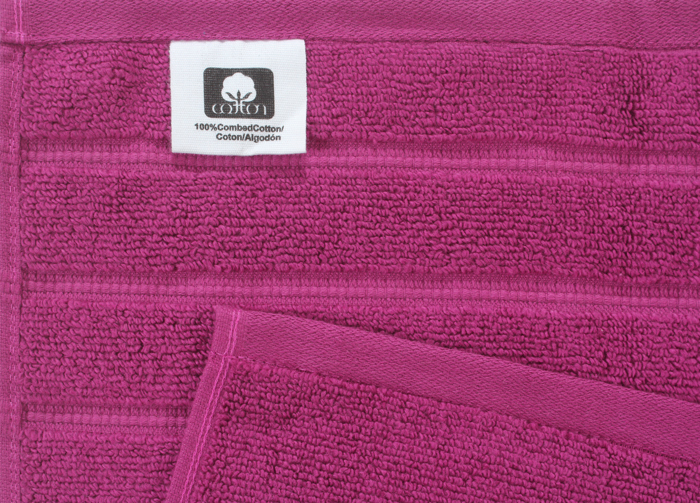 Bibb Home 6-Piece Zero Twist Egyptian Cotton Towel Set