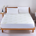 Full/Double White Aloe Vera Bamboo Hypoallergenic Mattress Pad