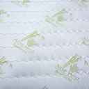 King White Aloe Vera Bamboo Hypoallergenic Mattress Pad