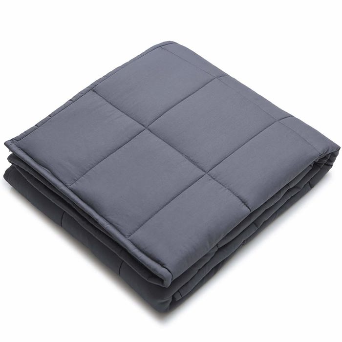 Kathy Ireland Weighted Blanket with Glass Beads
