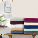  Bibb Home 18 Piece Egyptian Cotton Towel Set