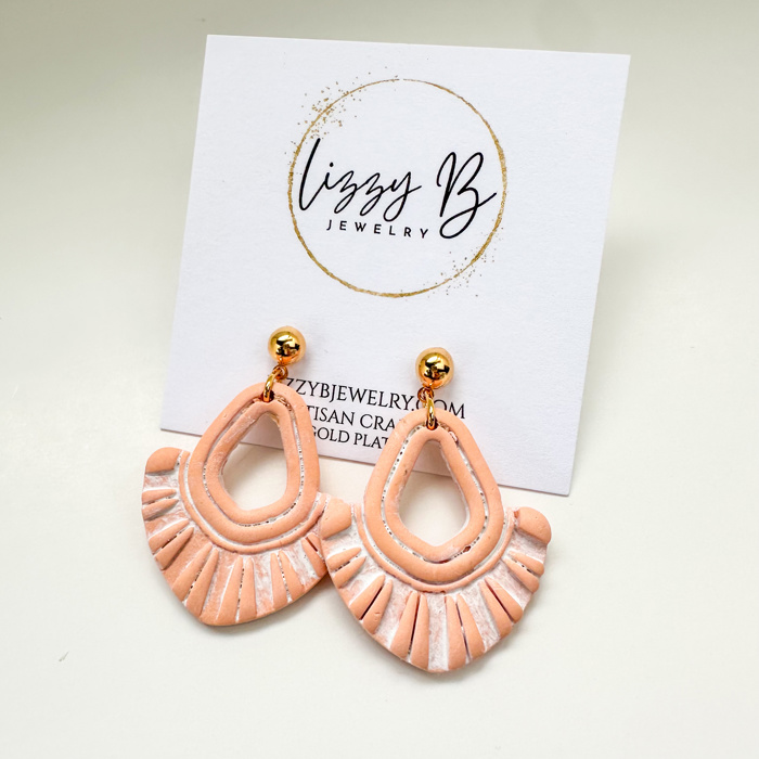 Aztec style Handcrafted Earrings 