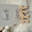  Pink Bow Earrings
