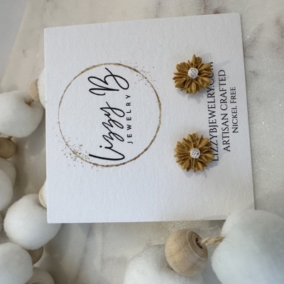 Flower Stud Earrings