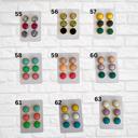  Druzy/Cabochon 12mm 3pk Earrings