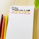 Large Pencil Personalized Notepad 