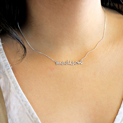 Mini Personalized Name Necklace