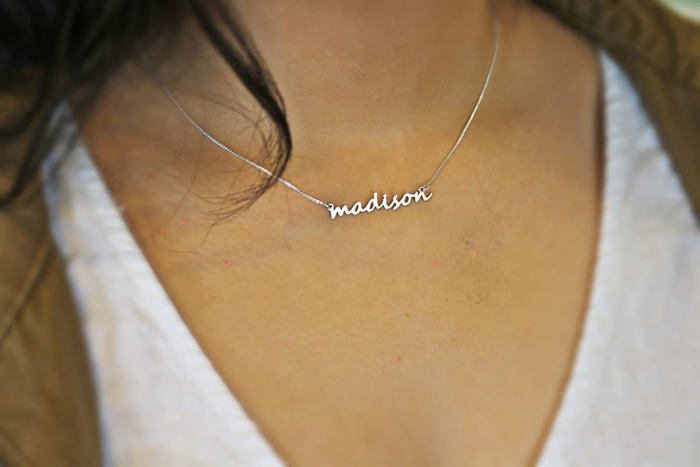 Mini Personalized Name Necklace