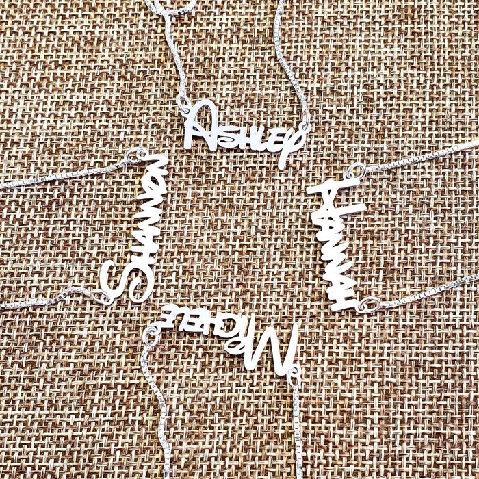 Fiesta Name Necklace Personalized With Any Name