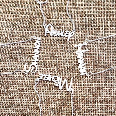 Fiesta Name Necklace Personalized With Any Name