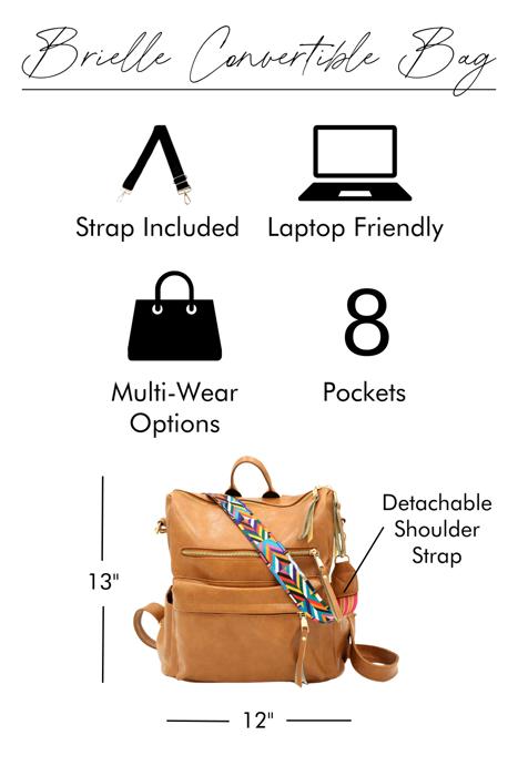 Brielle Convertible Bag 2.0