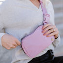 Pink Madison Belt Bag