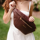 Coffee Presley Oversized Sling Bag