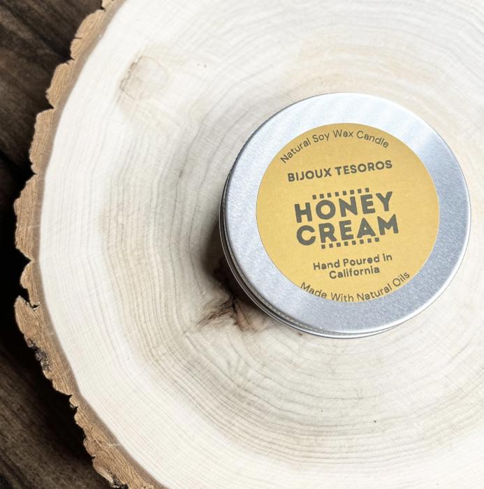 Honey Cream Soy Candle