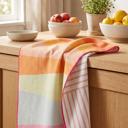  Double Sided Waffle Knit Dish Towel "California Sunset"