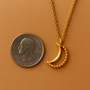  Gold plated Moon Anxiety Necklace 