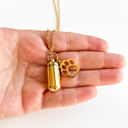  Cylinder Memorial Urn Necklace – PET LOSS