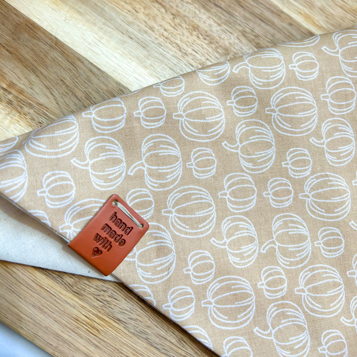 Pumpkin Dog bandana - Dog costume- Spooky Style for Your Furry Friend!
