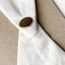  Handmade Dog Bandana | Ivory Cotton | Dog Accessories | Dog Gift | Dog Lovers |