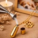  Cylinder Memorial Urn Necklace – PET LOSS