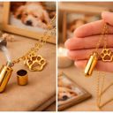  Cylinder Memorial Urn Necklace – PET LOSS