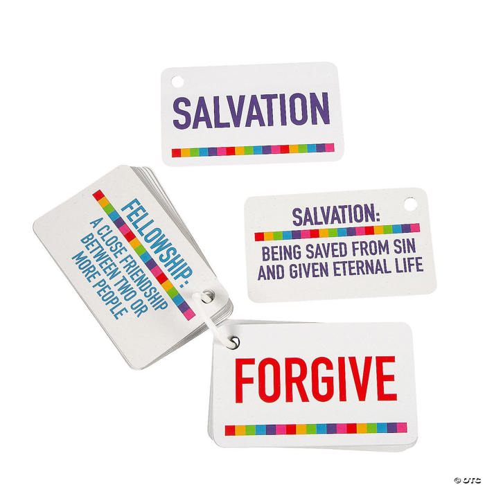 Christian Flashcards to Help Kids Learn About the Bible & Faith