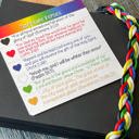 Colors of Salvation Kids Witness Scripture Cards with Bracelet and Pouch Christian Flashcards to Help Kids Learn About the Bible & Faith