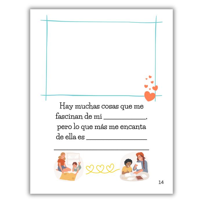 Abuela ¡Eres La Mejor! | Libro para completar espacios en blanco | Un regalo de los niños / SPANISH Best Grandma Ever! | Fill-in-the-Blank Book | Gift from Child