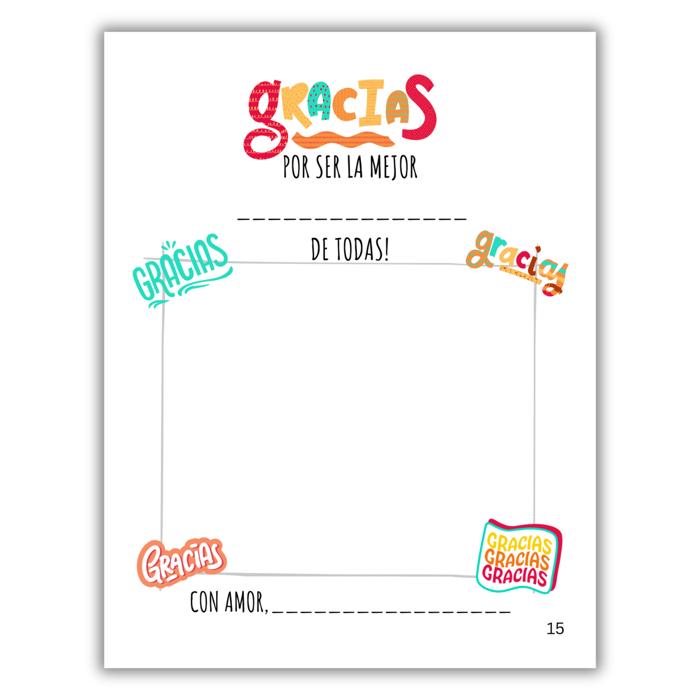 Abuela ¡Eres La Mejor! | Libro para completar espacios en blanco | Un regalo de los niños / SPANISH Best Grandma Ever! | Fill-in-the-Blank Book | Gift from Child