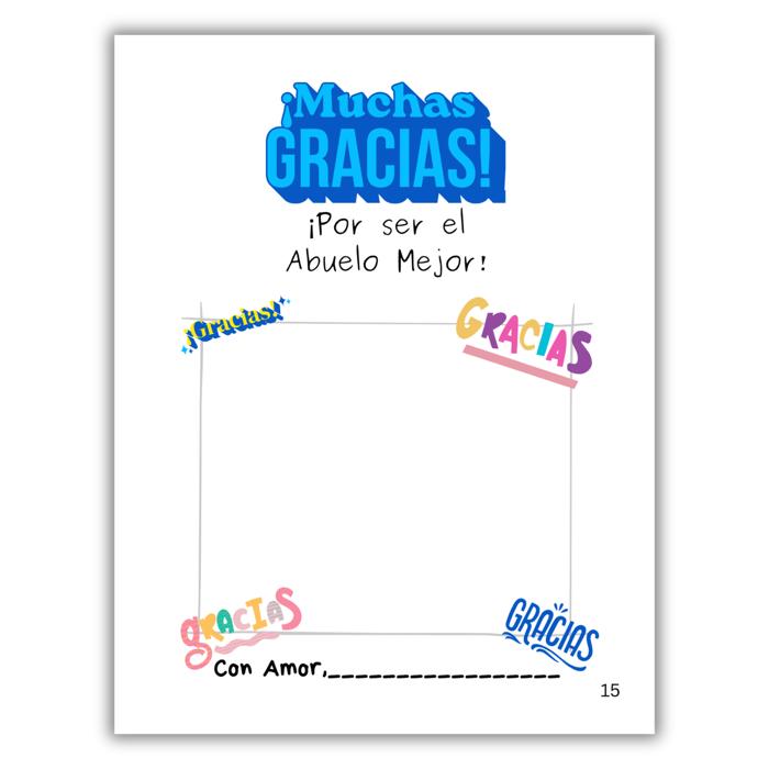 Abuelo, ¡Eres El Mejor! | Libro para completar espacios en blanco | Un regalo de los niños / SPANISH Best Grandpa Ever! | Fill-in-the-Blank Book | Gift from Child