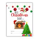  Best Christmas Ever! | Personalized Writing & Drawing Book for Kids
