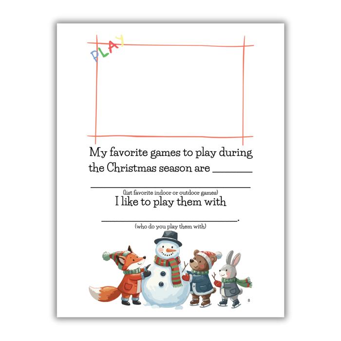 Best Christmas Ever! | Personalized Writing & Drawing Book for Kids
