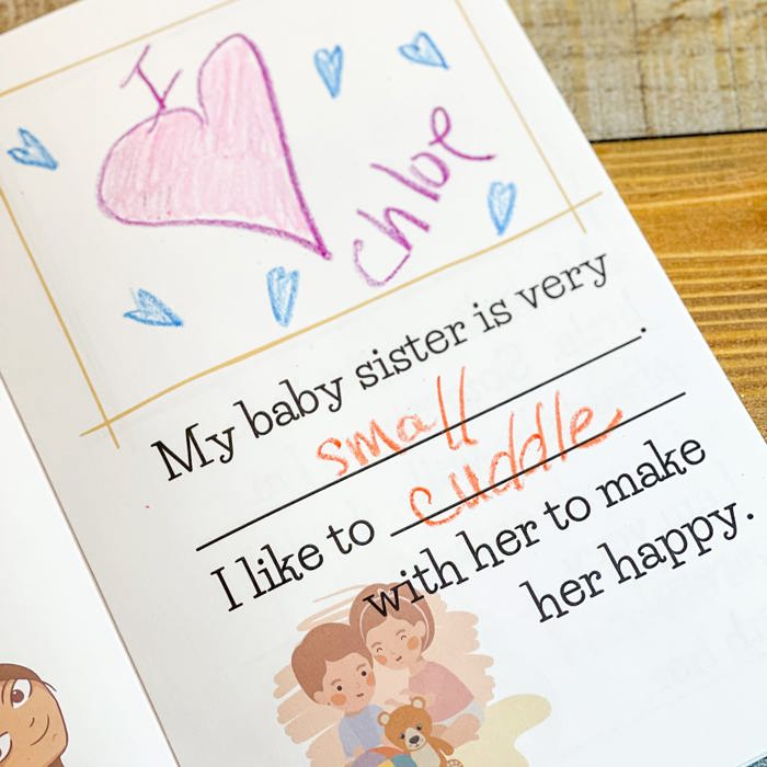 Best Baby Sister Ever - Kids Book (Paperback) - Written by Your Child!