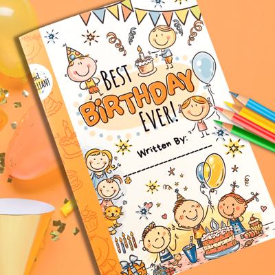 Best Birthday Ever - Kids Books (Paperpack) - A Story From Kids to Kids! Gifted To Boys