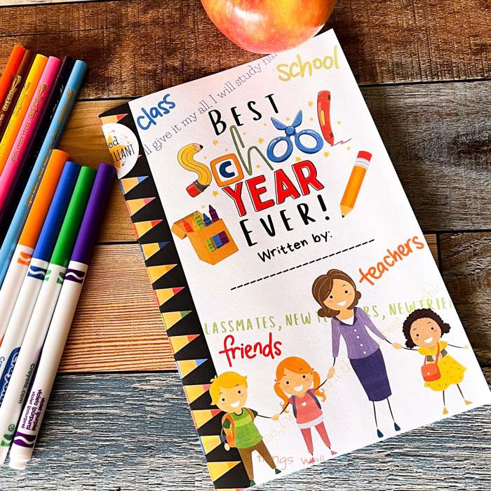 Best School Year Ever - Kids Book (Paperback) - Written by Your Child!