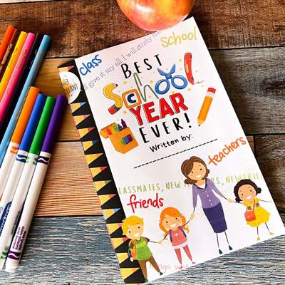 Best School Year Ever - Kids Book (Paperback) - Written by Your Child!