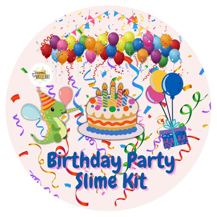 Birthday Party Slime Kit