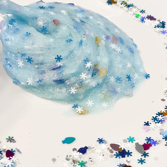 Blue Christmas Slime Kit