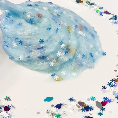 Blue Christmas Slime Kit