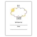  Best Grandma Ever! | Fill-in-the-blank Book | Gift from Child