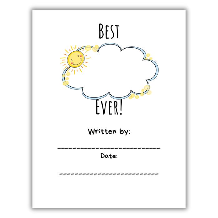 Best Grandpa Ever! | Fill-in-the-Blank Book | Gift from Child