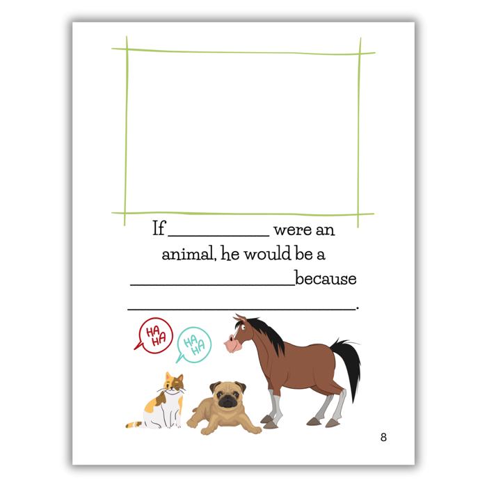 Best Grandpa Ever! | Fill-in-the-Blank Book | Gift from Child