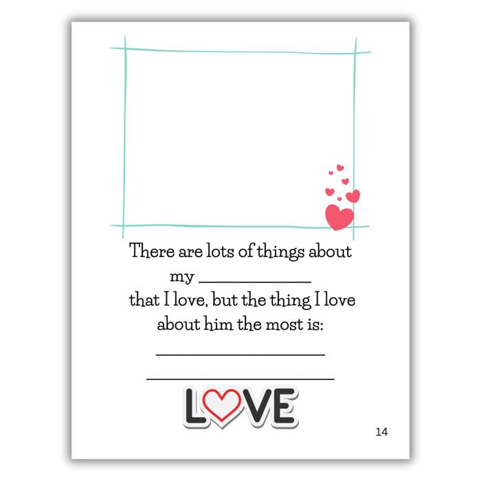 Best Grandpa Ever! | Fill-in-the-Blank Book | Gift from Child