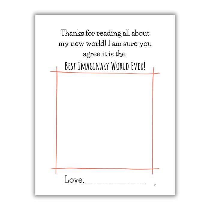 BUNDLE & SAVE! 'Best Imaginary World Ever!' | Personalized Writing & Drawing Book for Kids AND ‘Taco Fiesta’ Slime Kit