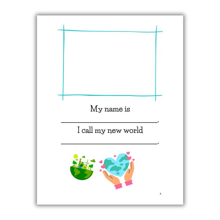 BUNDLE & SAVE! 'Best Imaginary World Ever!' | Personalized Writing & Drawing Book for Kids AND ‘Taco Fiesta’ Slime Kit