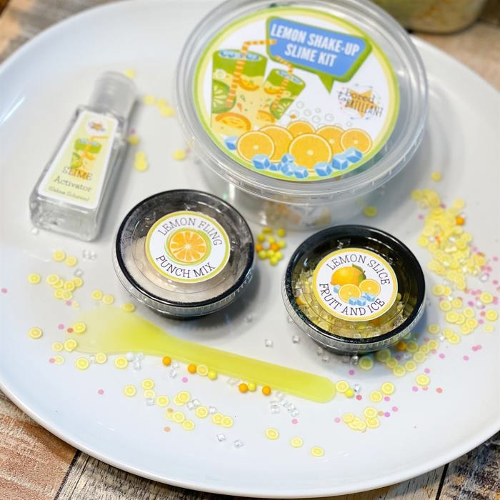 Lemon Shake-Up Slime Kit