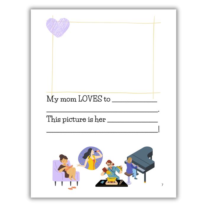 Best Mom Ever! | Fill-in-the-Blank Book | Gift from Child