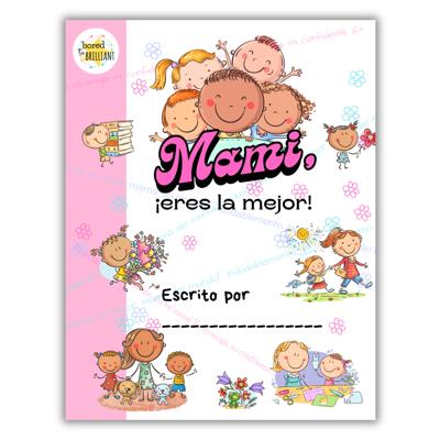Mami, ¡Eres La Mejor! | Libro para completar espacios en blanco | Un regalo de los niños / SPANISH ‘Best Mom Ever!’ | Fill-in-the-blank Book | Gift from Child