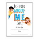   BUNDLE & SAVE! 'Best Book About Me Ever!' | Personalized Writing & Drawing Book for Kids AND ‘Pizza Party’ Slime Kit