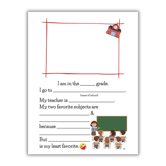  BUNDLE & SAVE! 'Best Book About Me Ever!' | Personalized Writing & Drawing Book for Kids AND ‘Pizza Party’ Slime Kit